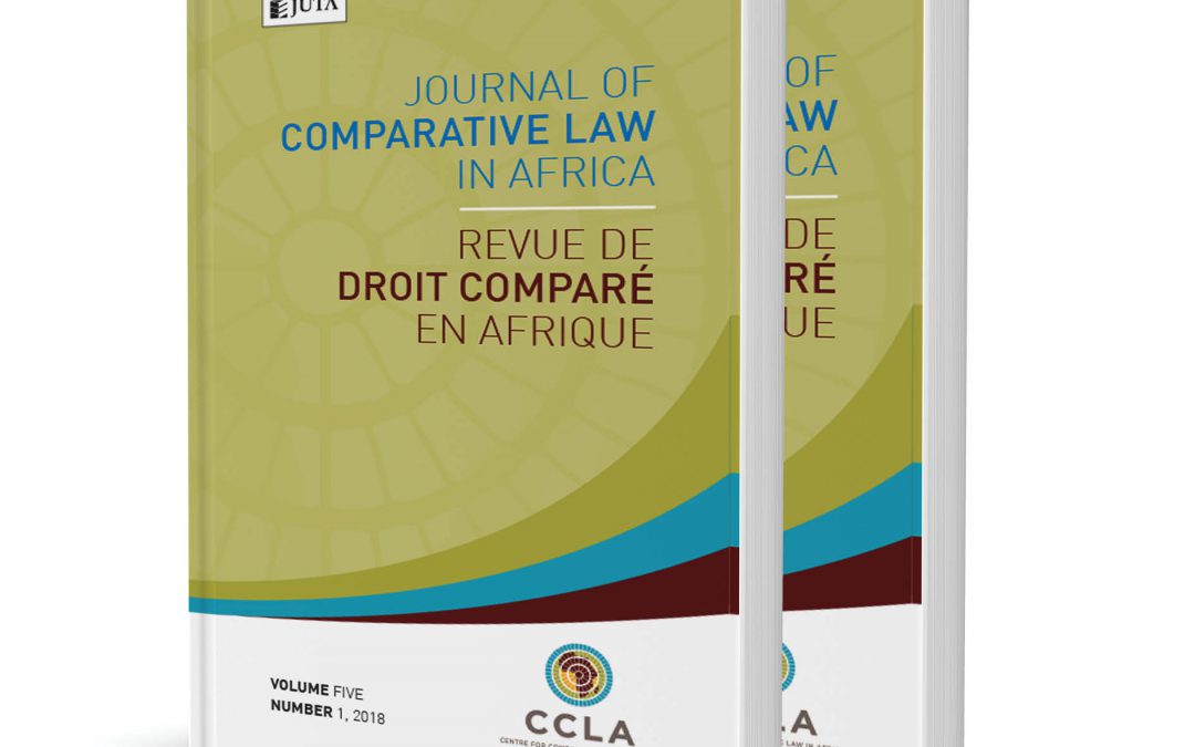 Journal of Comparative Law in Africa