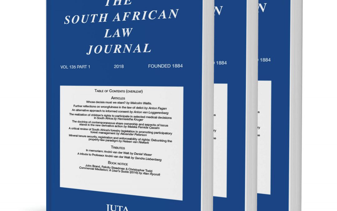 South African Law Journal
