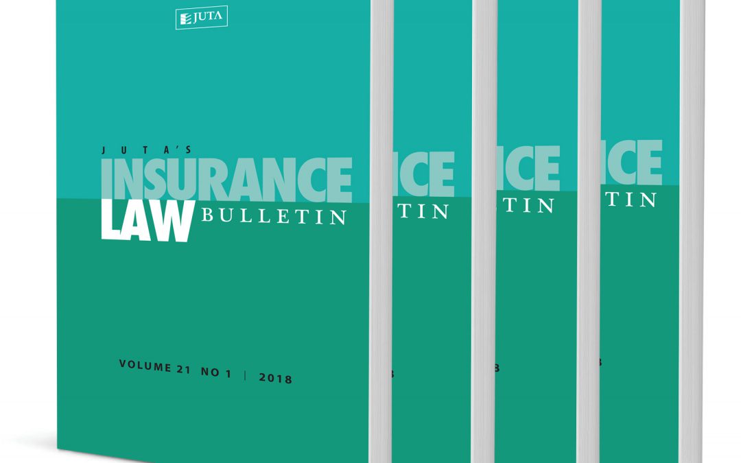 Juta’s Insurance Law Bulletin