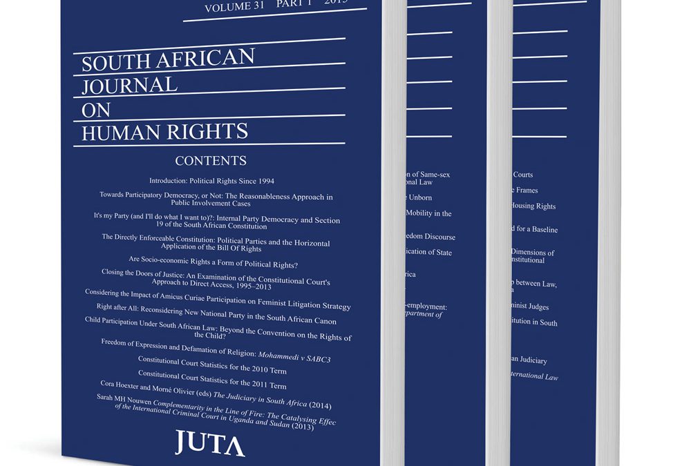 South African Journal on Human Rights